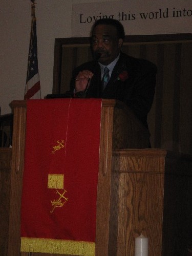 Rev. Dr. C.D. Stuart Preaching